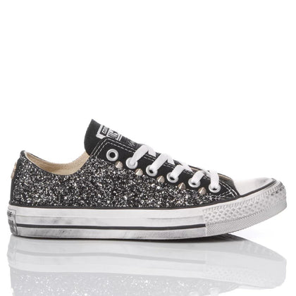 Converse Glitter Black Ox Chuck Taylor Low Glitter