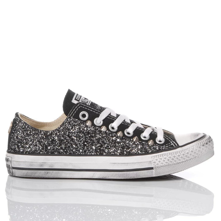 Converse Glitter Black Ox Chuck Taylor Low Glitter