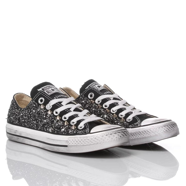 Converse Glitter Black Ox Chuck Taylor Low Glitter
