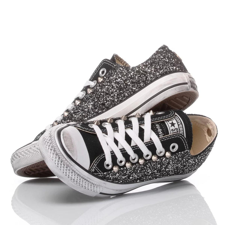 Converse Glitter Black Ox Chuck Taylor Low Glitter