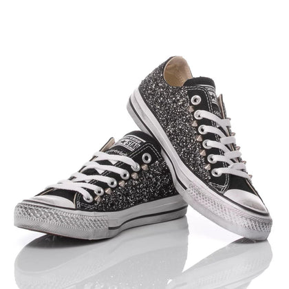 Converse Glitter Black Ox Chuck Taylor Low Glitter