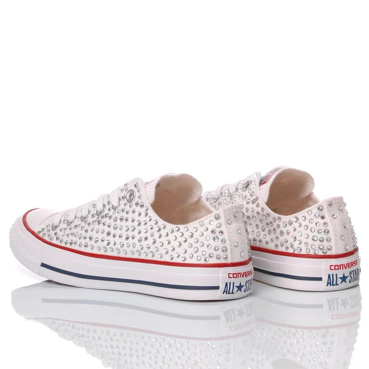 Converse Swarovski White Ox Chuck Taylor Low Swarovski
