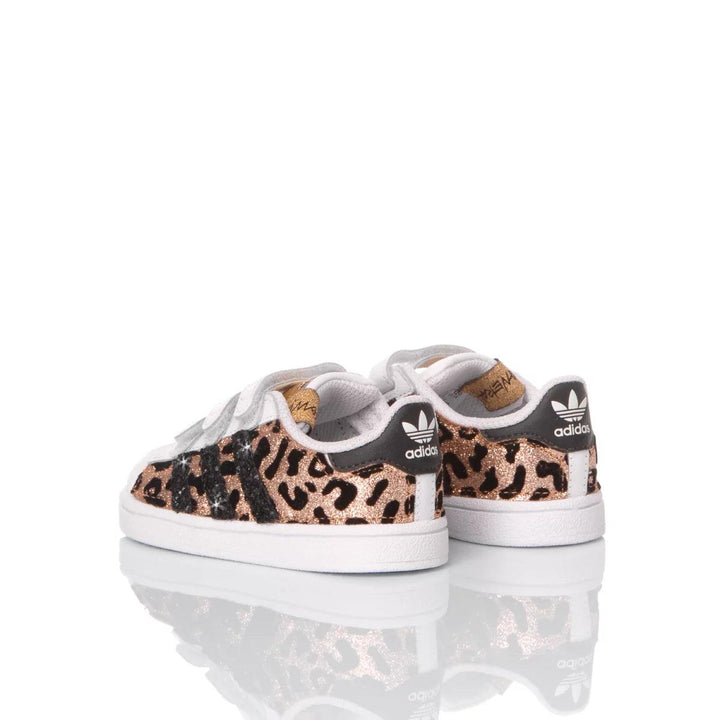 Adidas Superstar Baby Leo Gold Superstar Animalier, Glitter