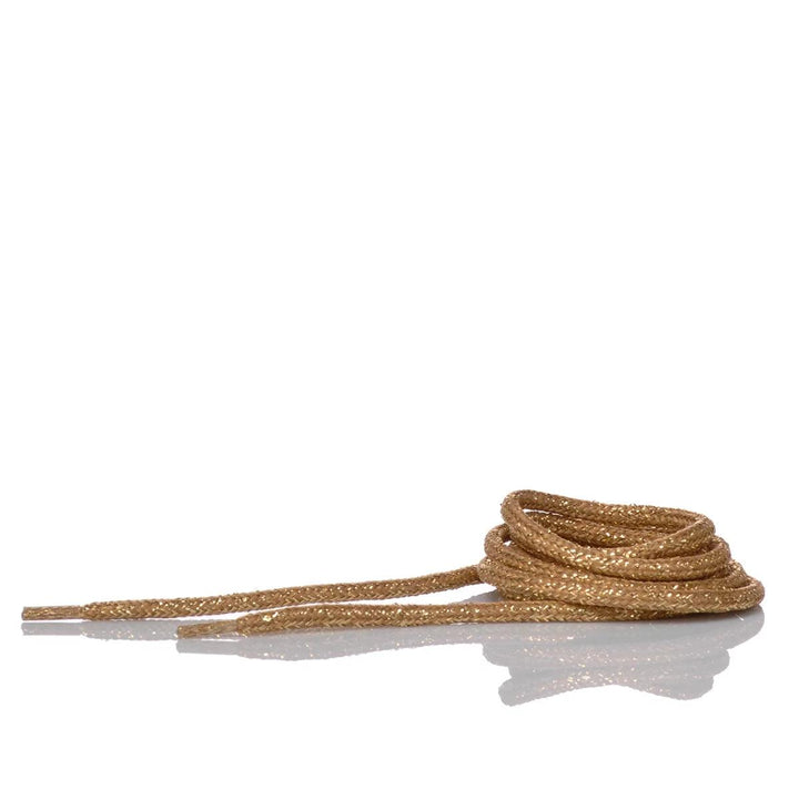 Gold Laminate Laces 140 cm  