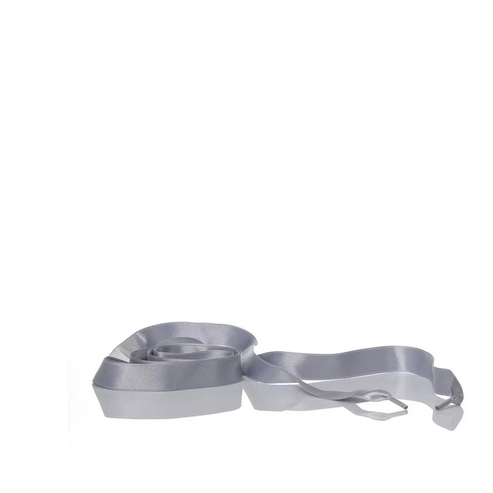 Silver Satin Laces 140 cm  