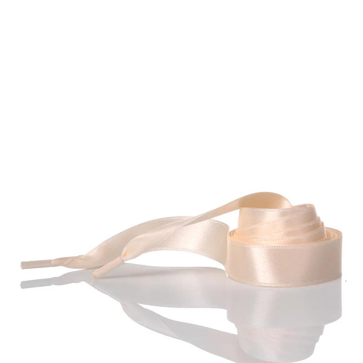 Cream satin laces 140 cm  