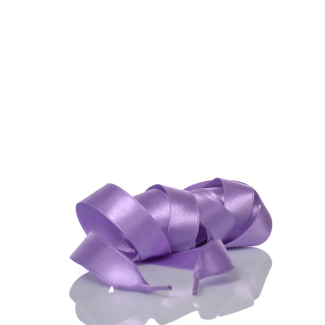 Purple Satin Laces 140 cm  