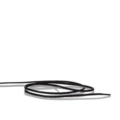 Black Rope Flat Laces 140 cm  