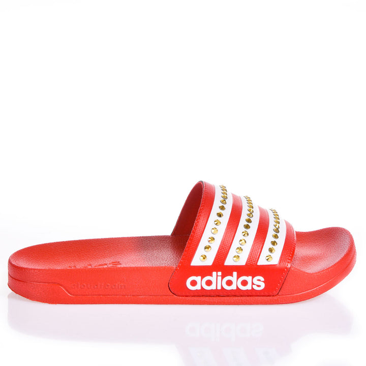 Adidas Adilette Red SW Gold