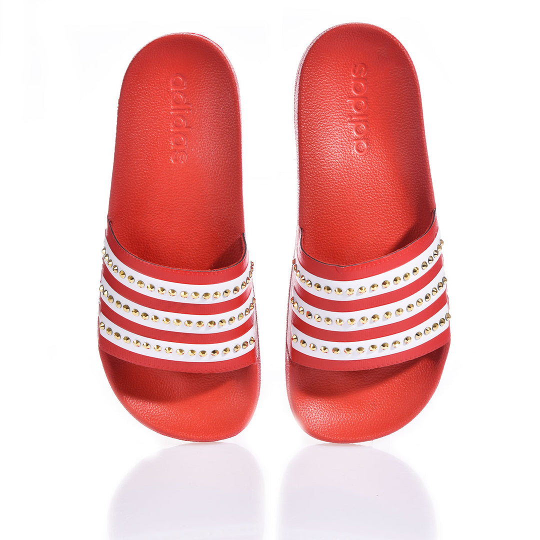 Adidas Adilette Red SW Gold