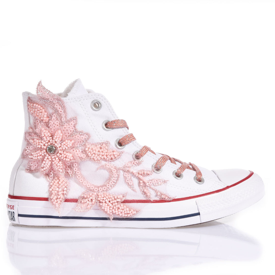 Converse Patch Rose