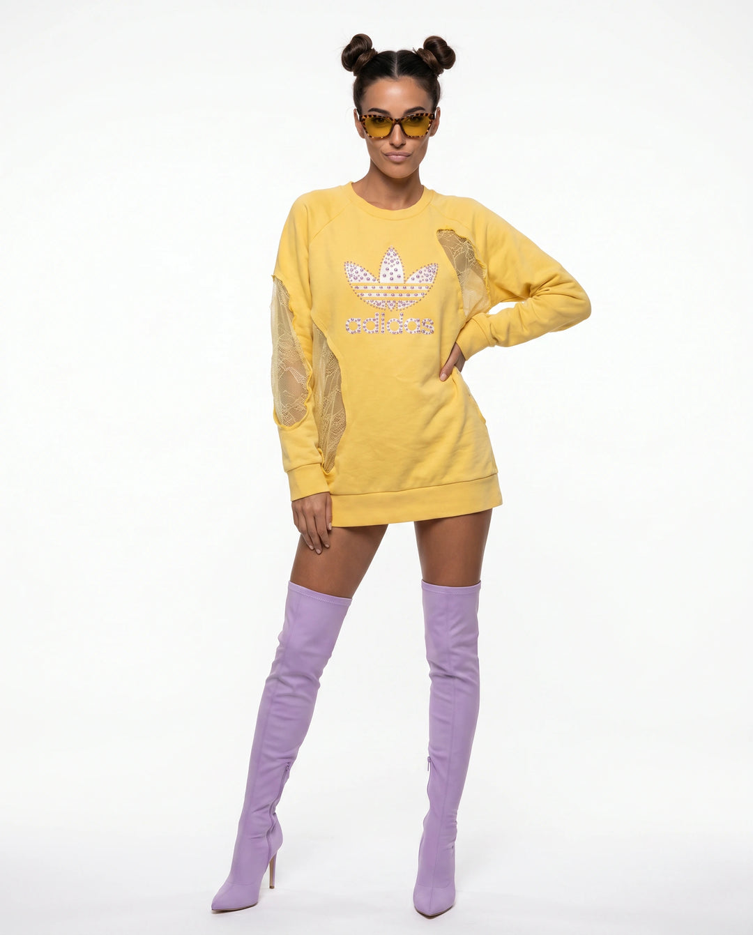 SWEATSHIRT ADIDAS LACE SUNNY