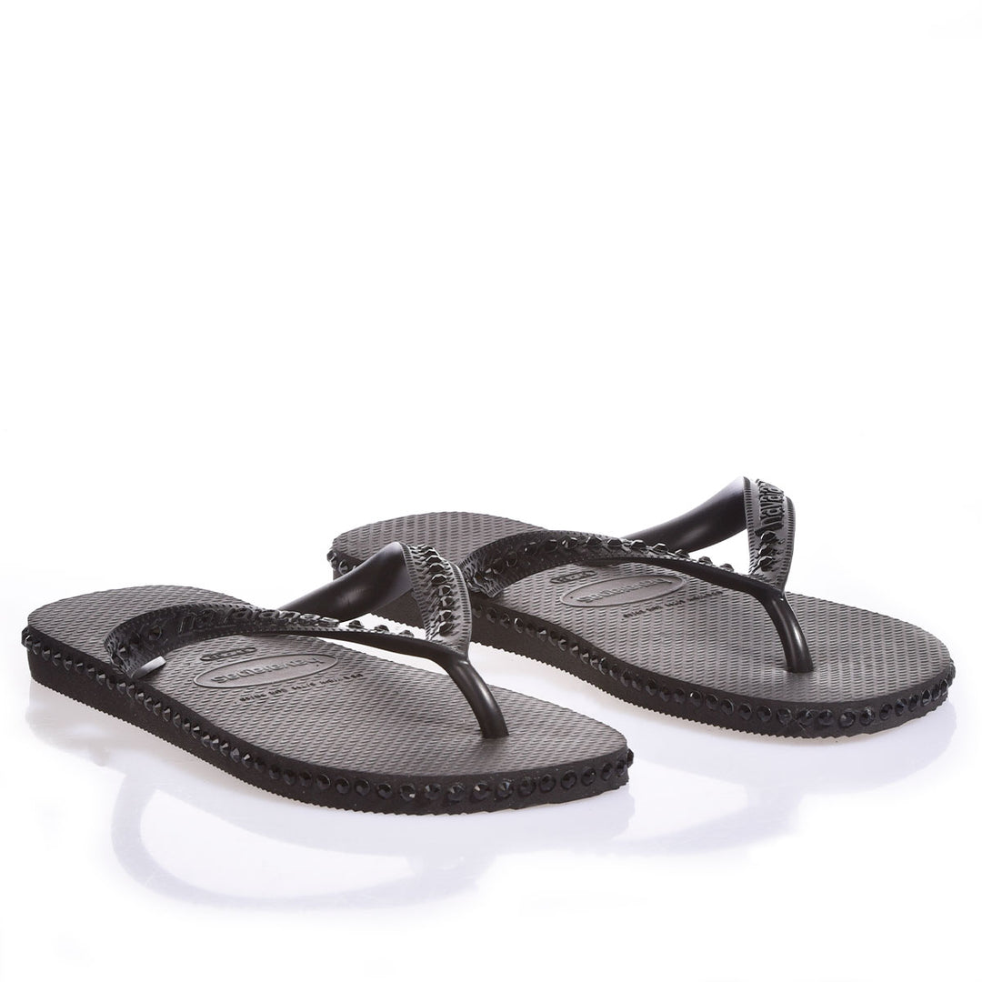 Havaianas Mono Black Swarovski