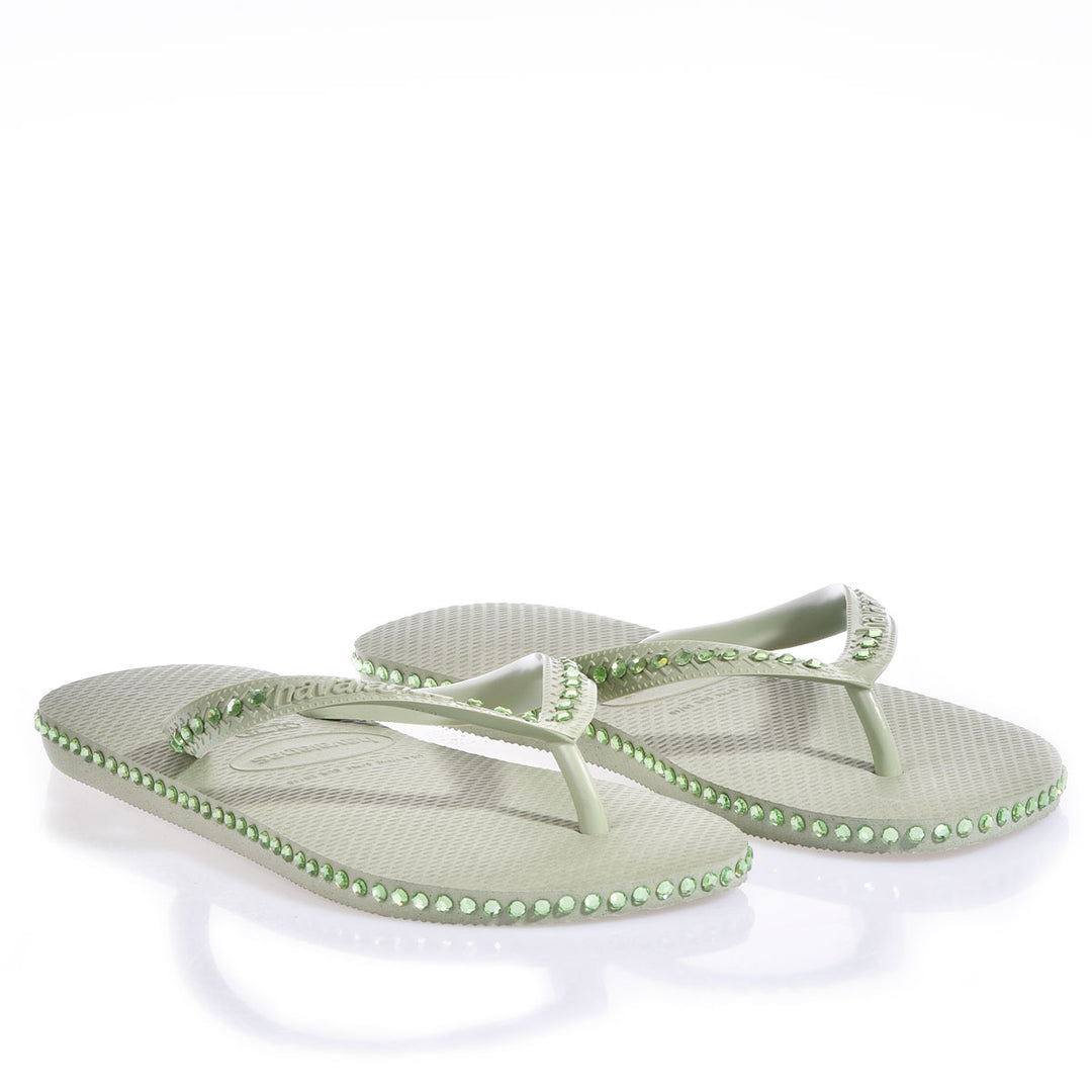 Havaianas Mono Peridot Swarovski