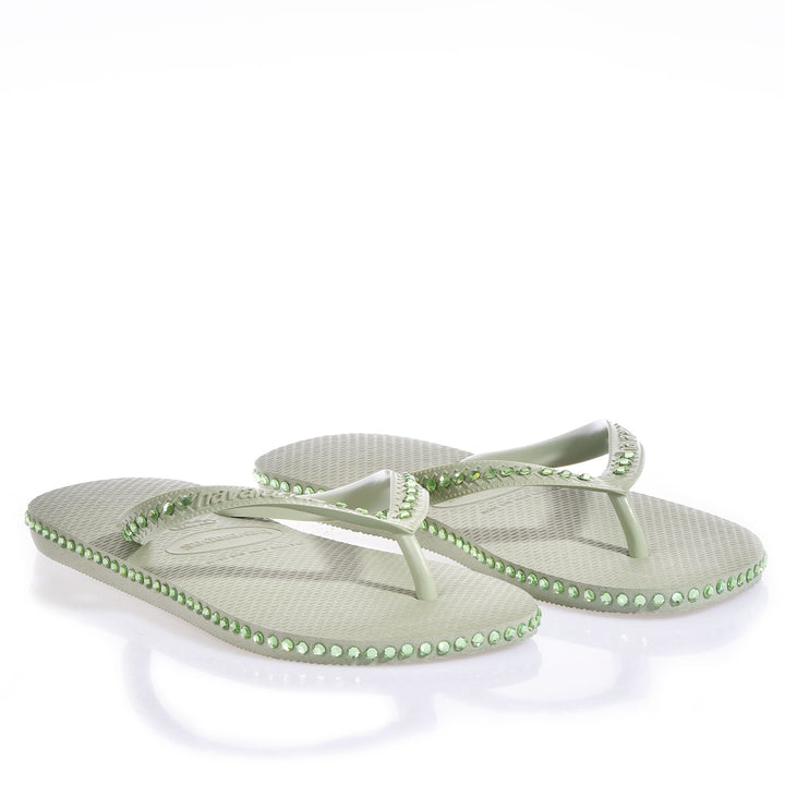 Havaianas Mono Peridot Swarovski