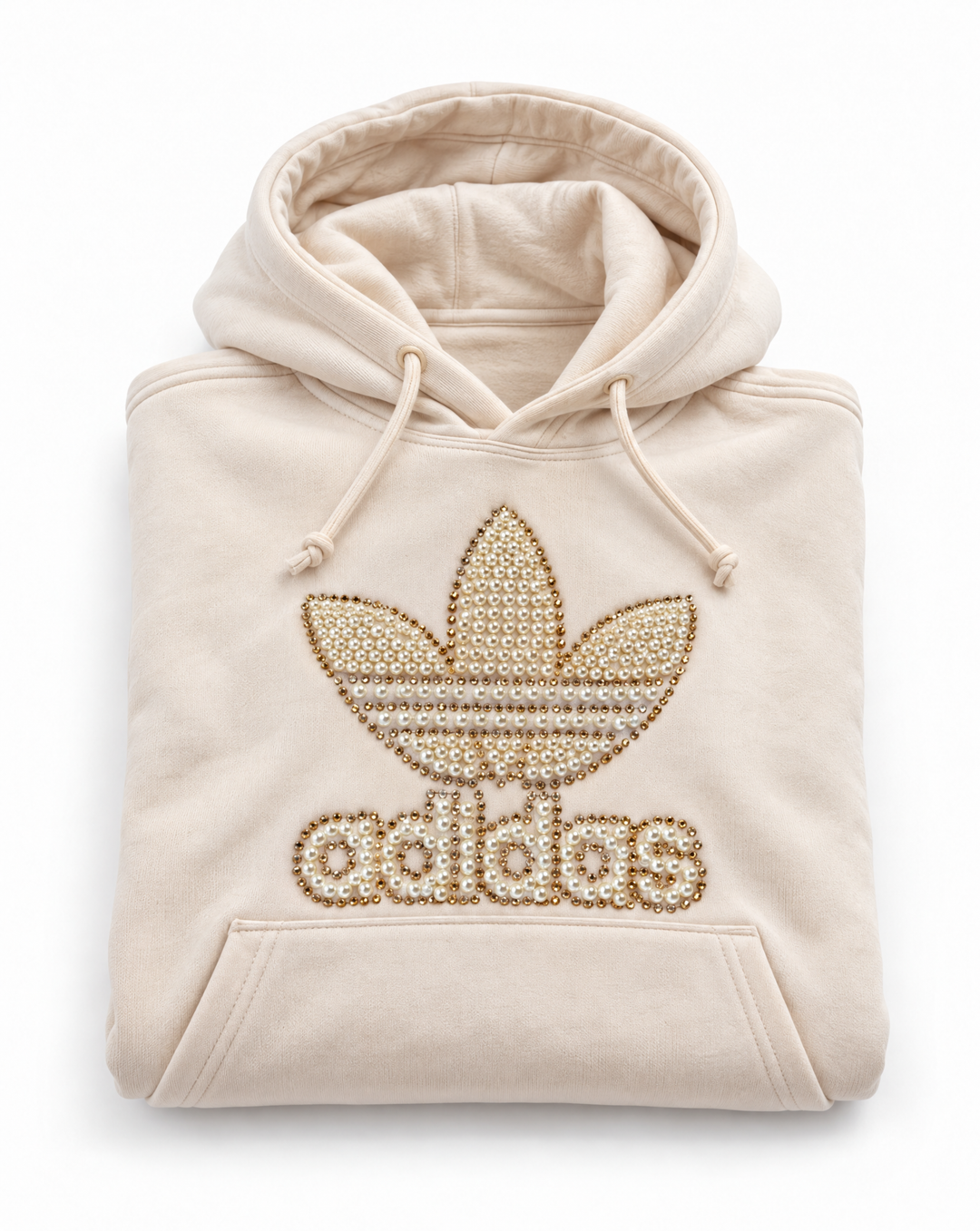Hoodie Adidas Ivory Pearls