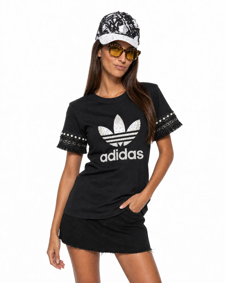 T-SHIRT ADIDAS BOHO BLACK