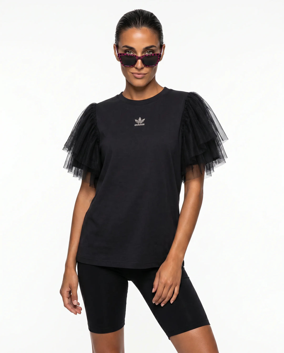 T-SHIRT ADIDAS TULLY BLACK BLACK