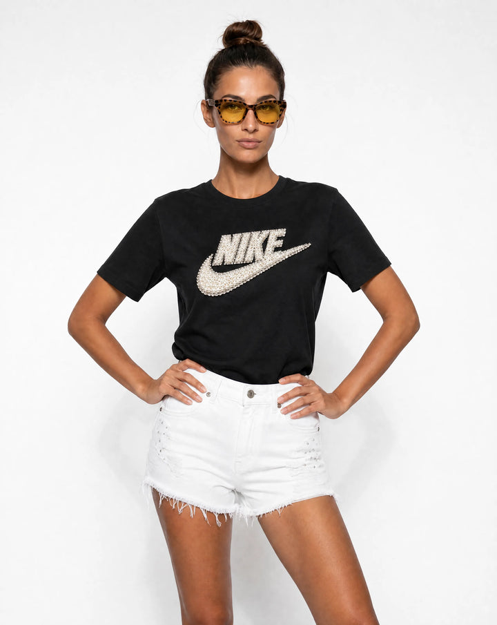 T-SHIRT NIKE LOGO BLACK