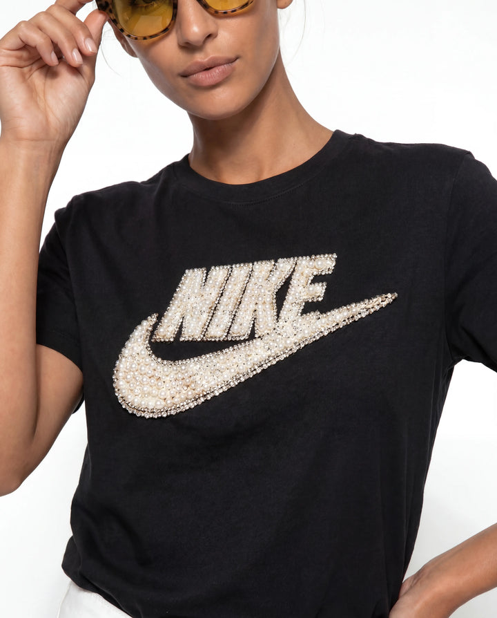 T-SHIRT NIKE LOGO BLACK