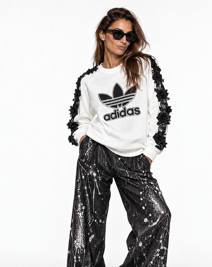 Sweatshirt Adidas Black Angel