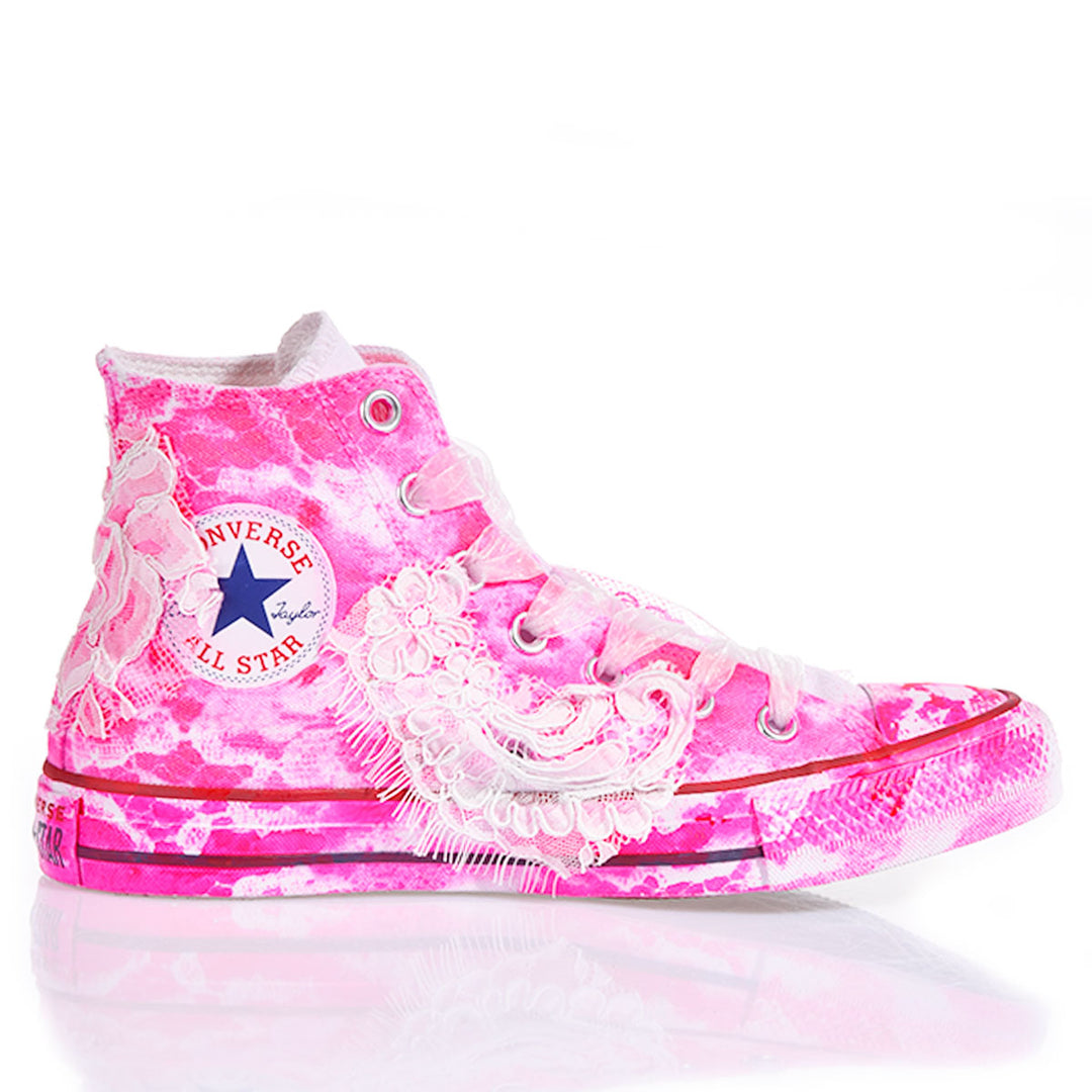Converse Lace Pink Mode