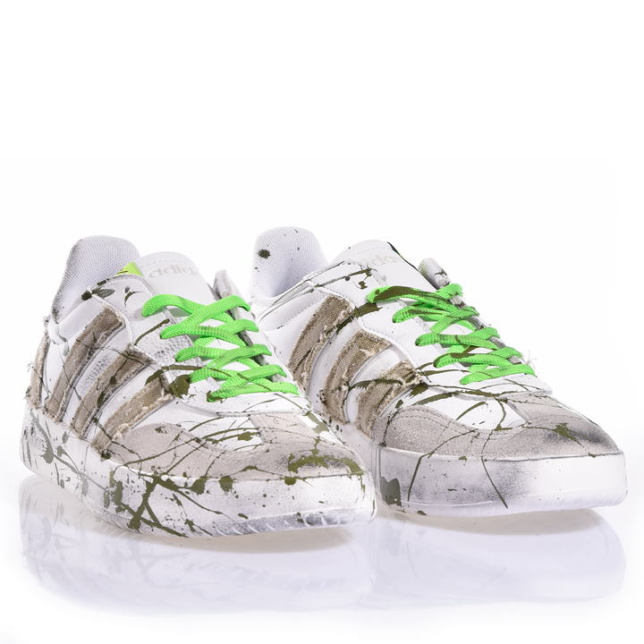 Adidas Barreda Green Paint