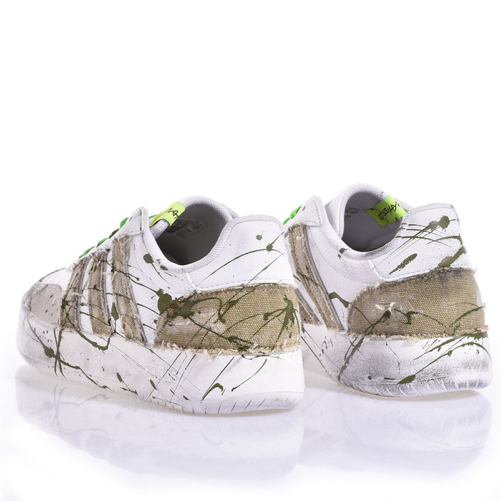 Adidas Barreda Green Paint